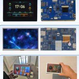  touch screen panel with MCU