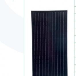 55W mono rigid solar panel--790*395*30mm