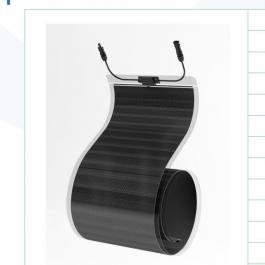 50W CIGS solar panel -- 2068*200*2mm