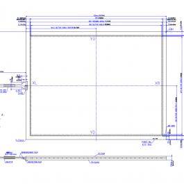 12.1 inch resistive touch screen panel