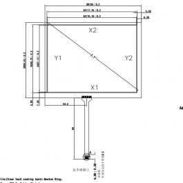 Different size Resistive touch screen OEM ODM