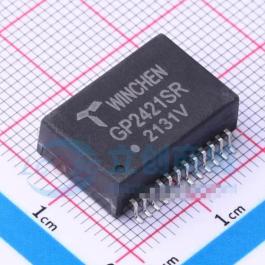 GP2421SR 1000 BASE-T Single Port Lan Transformer Modules 